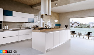 Modern kitchen designs white