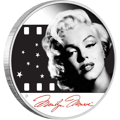 Australia Silver: Marilyn Monroe™ 2012 1oz Silver Proof Coin - Perth