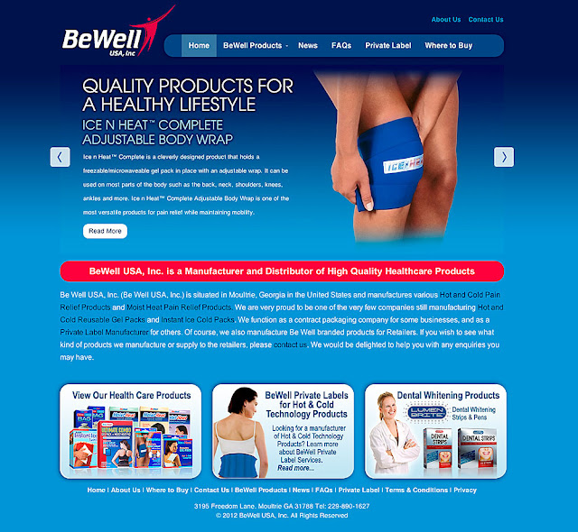 BeWell USA web site