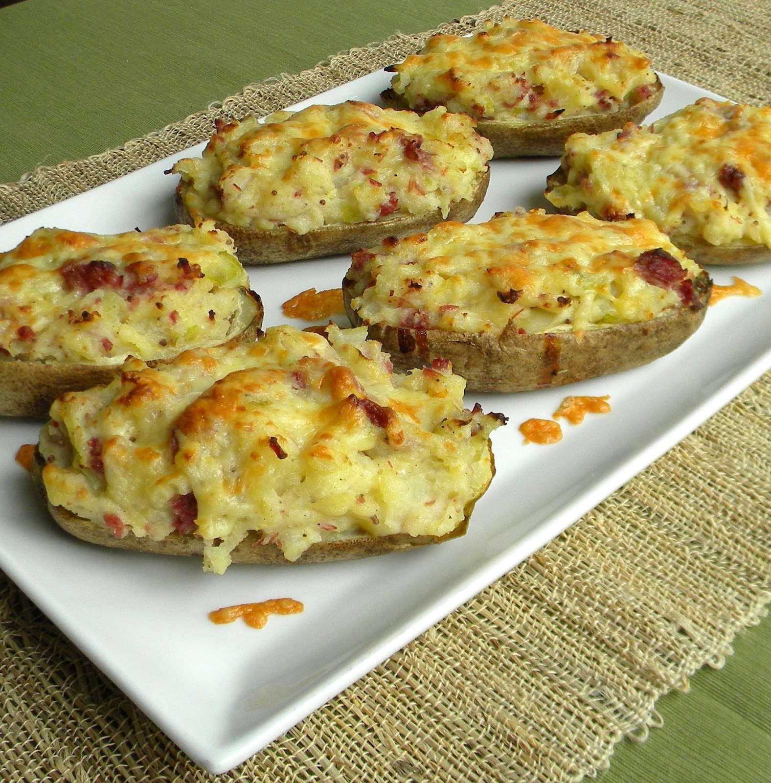 a lovin' forkful Corned Beef and Cabbage TwiceBaked Potatoes