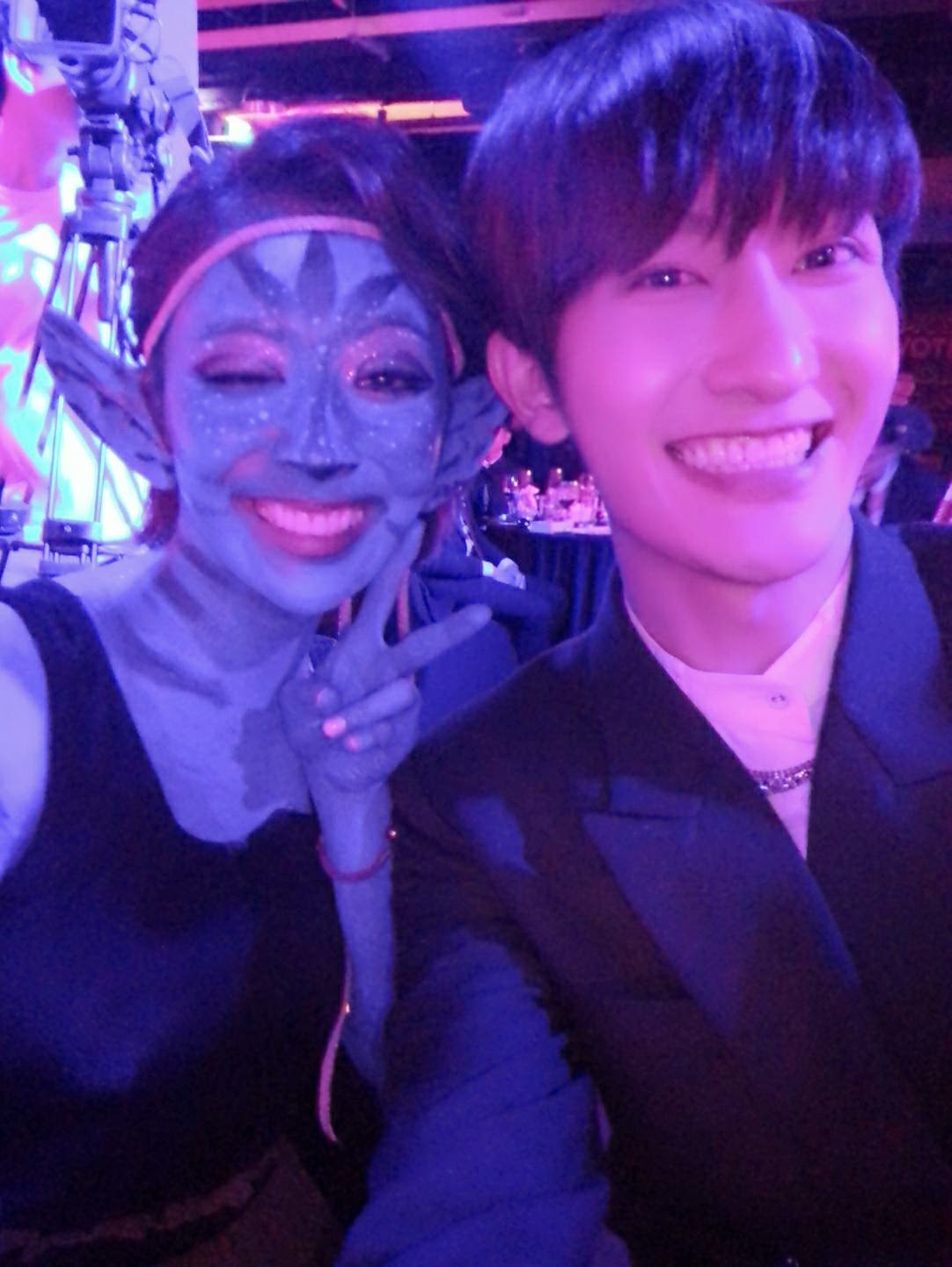 Shinee Addiction Smtown Halloween Party Shinee キー ミノ オニュ ジョンヒョン テミン Boa 少女時代 ソヒョン ユナ ユリ ヒョヨン テヨン ティファニー スヨン Sj ヒチョル ドンヘ Sjm チョウミ F X ルナ J Min Exo チャンニョル シウミン