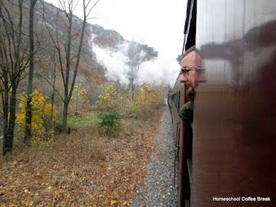 A Western Maryland Railroad Photojournal (Autumn Colors) on Homeschool Coffee Break @ kympossibleblog.blogspot.com #railroad #steamtrain