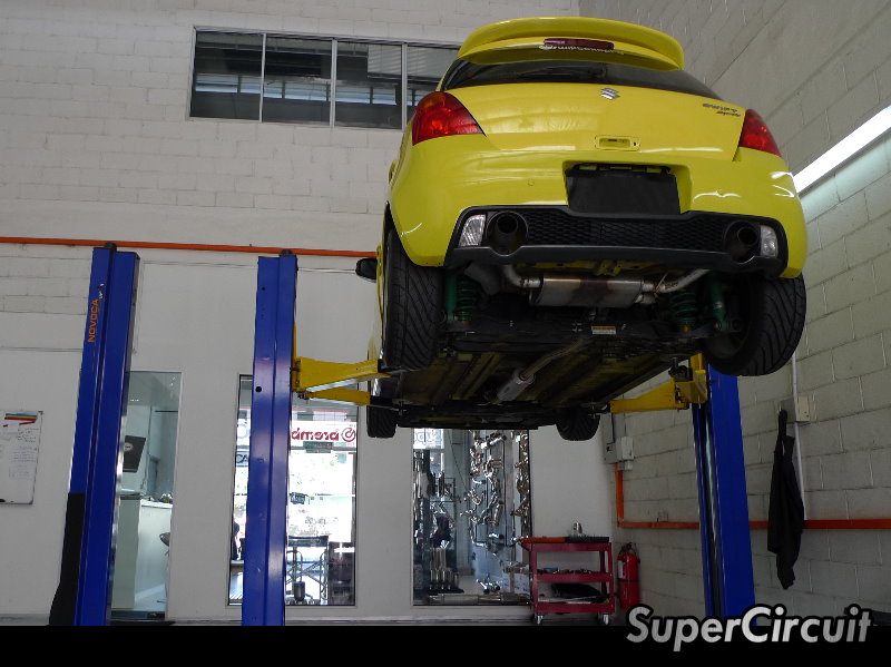 SUPERCIRCUIT Exhaust Pro Shop Suzuki Swift Sport Cat Back Exhaust