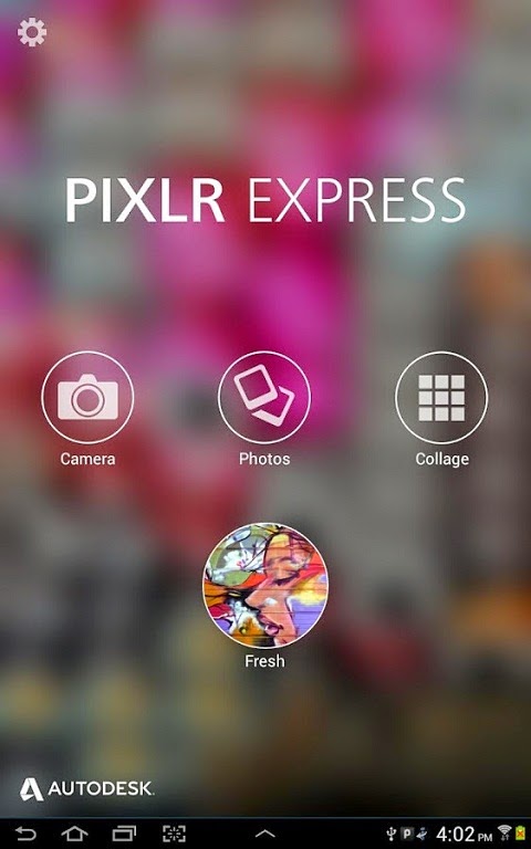 Pixlr Express app editor photo online التعديل على الصورة اون لاين تطبيق على اندرويد Android