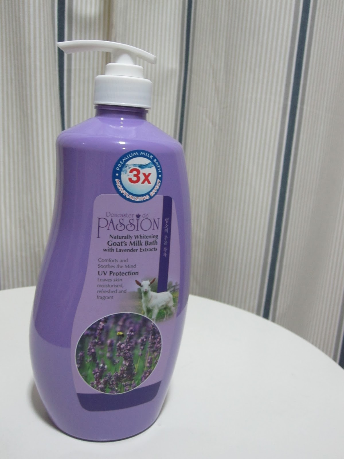 Why is body wash better than soap bar? A Passion Goat Milk Bath Series