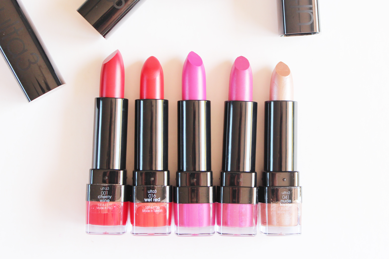 ULTA3 Lipstick Collection Review + Swatches CassandraMyee NZ