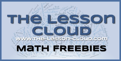 www.the-lesson-cloud.com Math Freebies