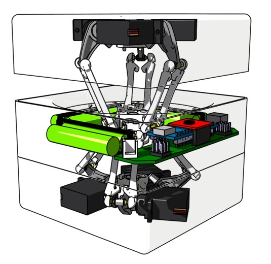 Robotics projects DeltaCube