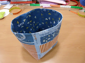 CON HILO Y TELAS: Tutorial para hacer cestas de tela