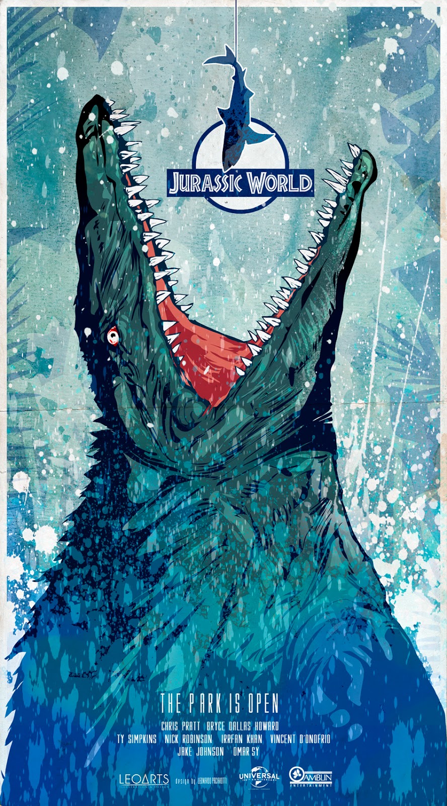 JurassicWorld_poster_leoarts_leonardo_paciarotti_chris_pratt_jurassic_park_inspired_poster_poster_art_the_park_is_open_8.jpg