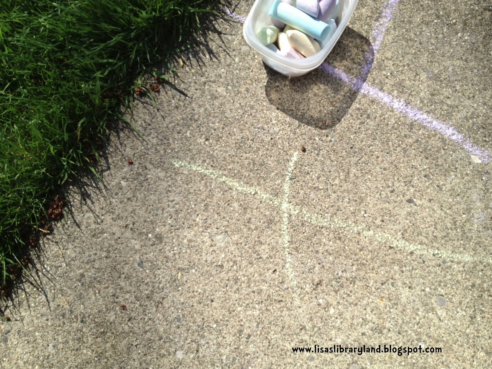 Libraryland Chalk Play