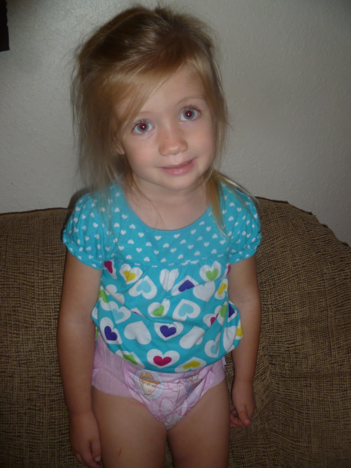 boy wearing huggies pull ups