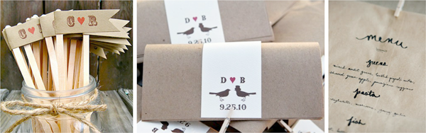 ideias criativas feitas com papel kraft