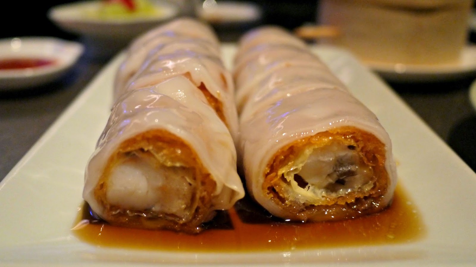 yauatcha prawn and beancurd cheung fun