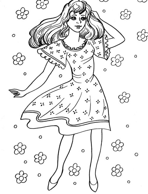 Girl Coloring Pages For Kids >> Disney Coloring Pages