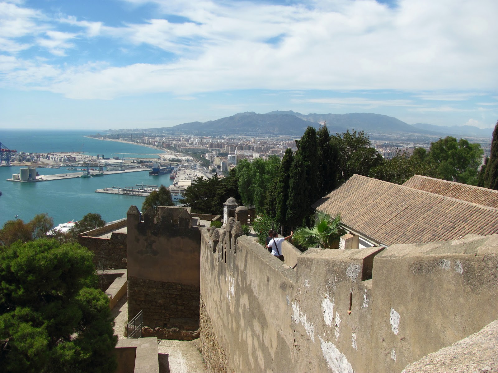 Europe 2012: Malaga - Castillo de Gibralfaro