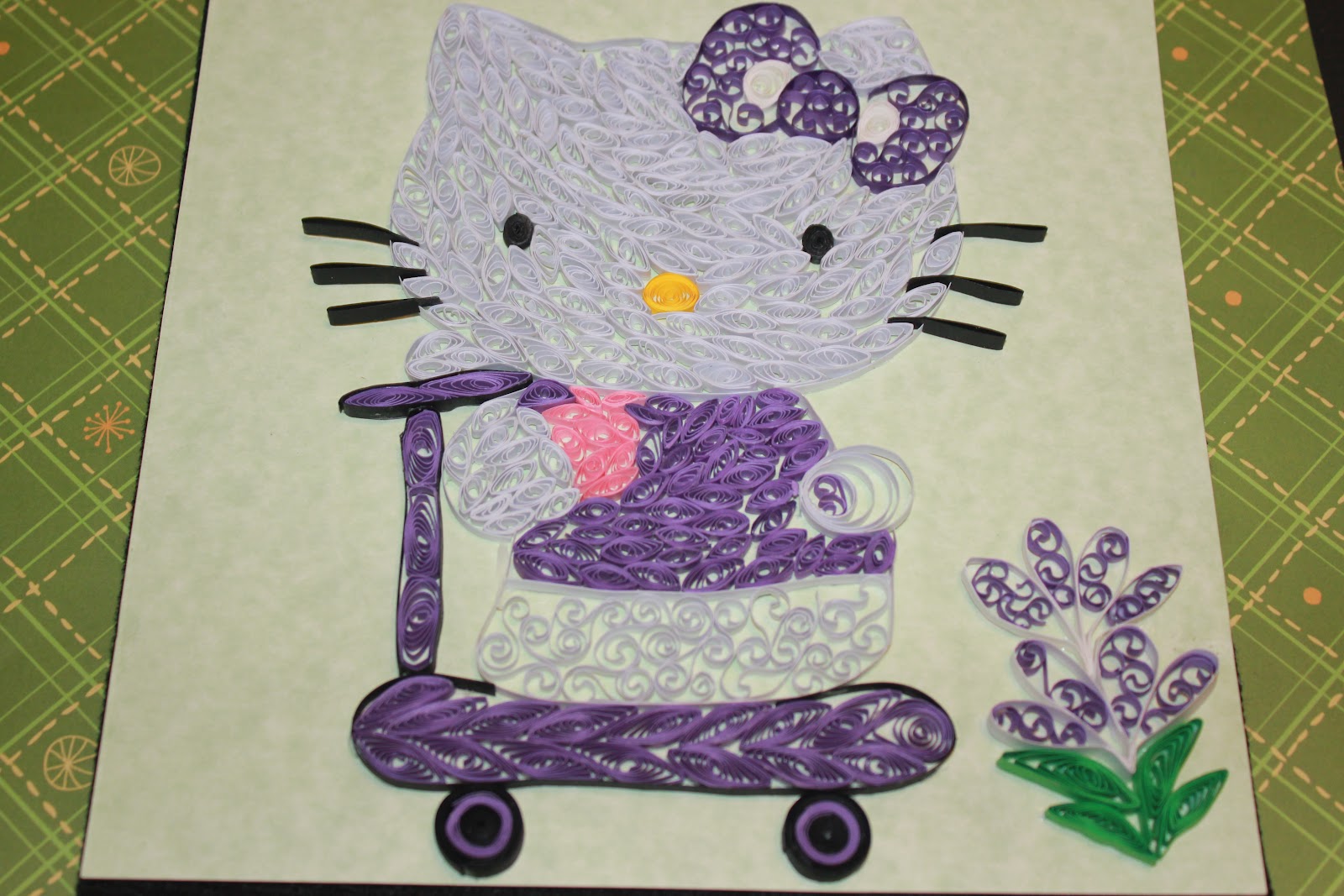 QuillnMore Gifts Quilled Hello Kitty