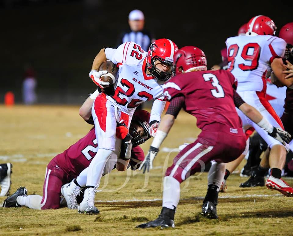 Elkmont Football ELKMONT FALLS TO HALEYVILLE