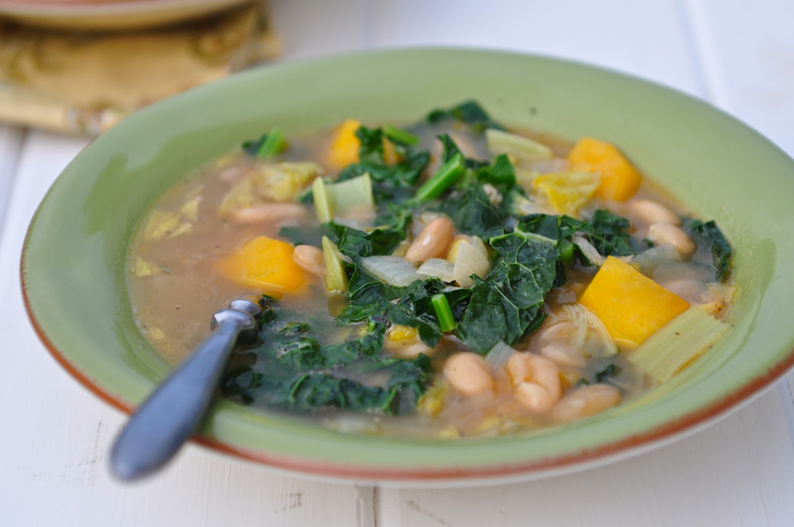 Nourishing Meals® Butternut Squash, Kale, & White Bean Soup