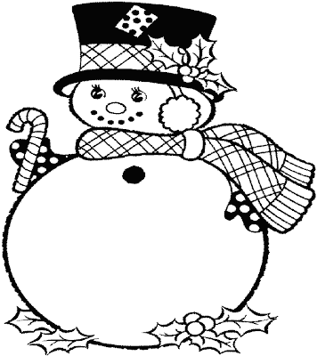 Snowman Coloring Pages for Kids