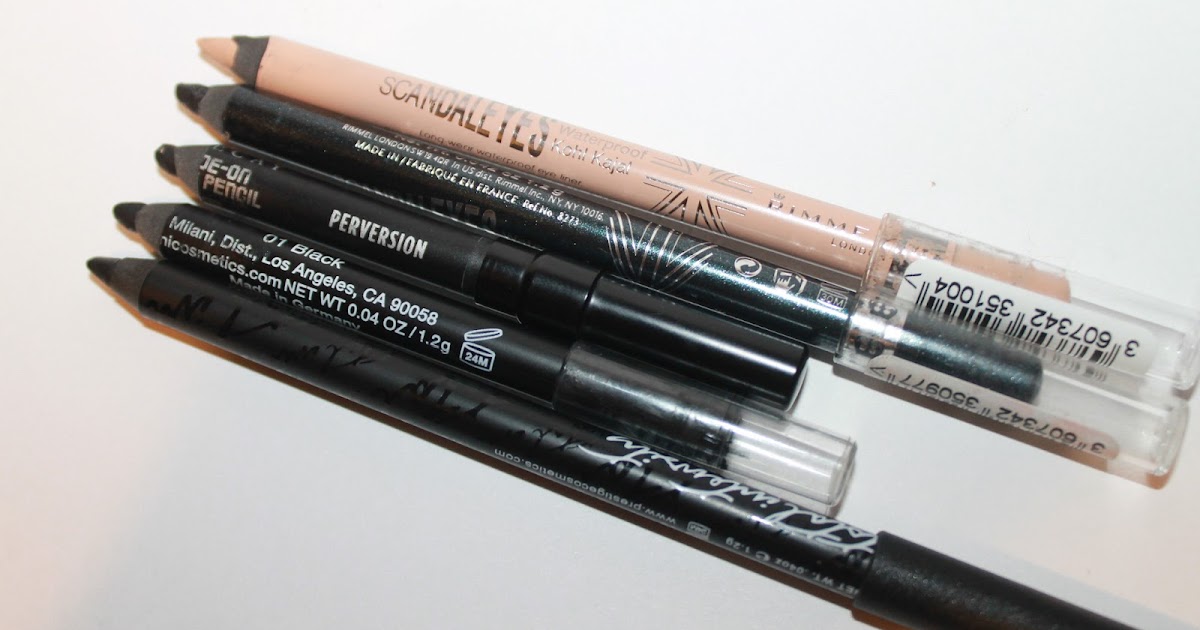 The Dark Side of Beauty Top 5 Pencil Eyeliners (For the Waterline)