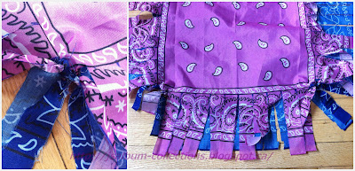 No Sew Mini Tote Tutorial How to make no-sew mini tote with bandana