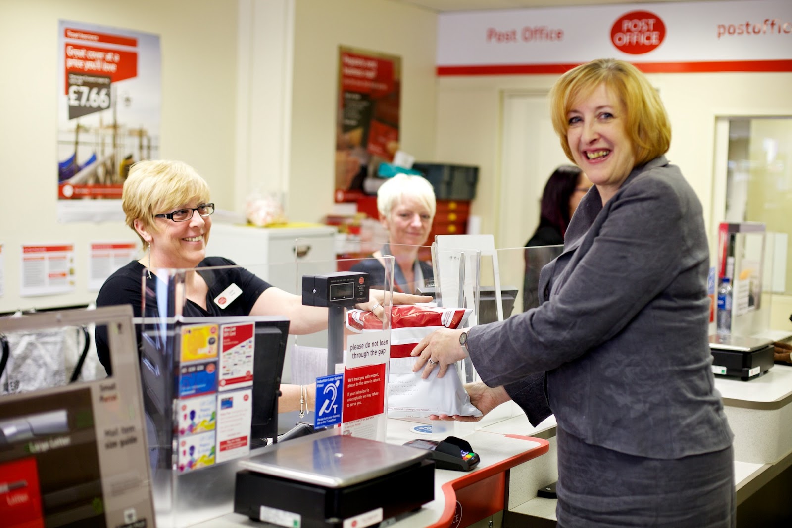 Yvonne Fovargue MP Official Opening for NewLook Ashton in Makerfield