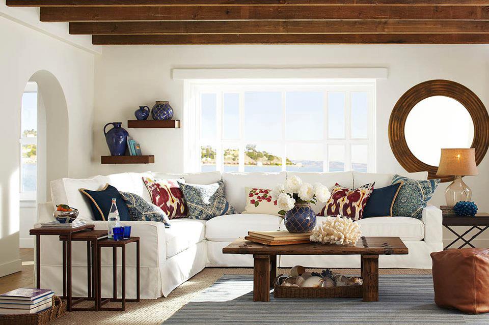 EV DEKORASYON HOBİ Sahil stili ev dekorasyonu