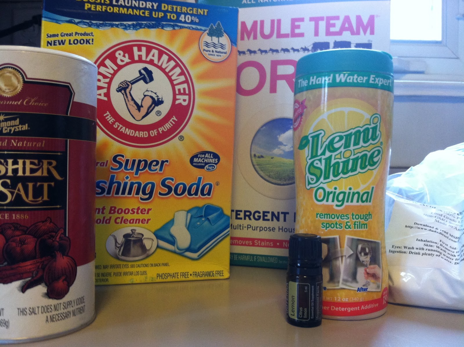 Essential8 Natural Products DIY Dishwasher Detergent Tutorial