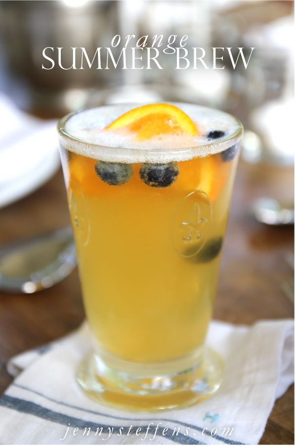 Jenny Steffens Hobick Summer Brew Orange & Blueberry Wheat Beer