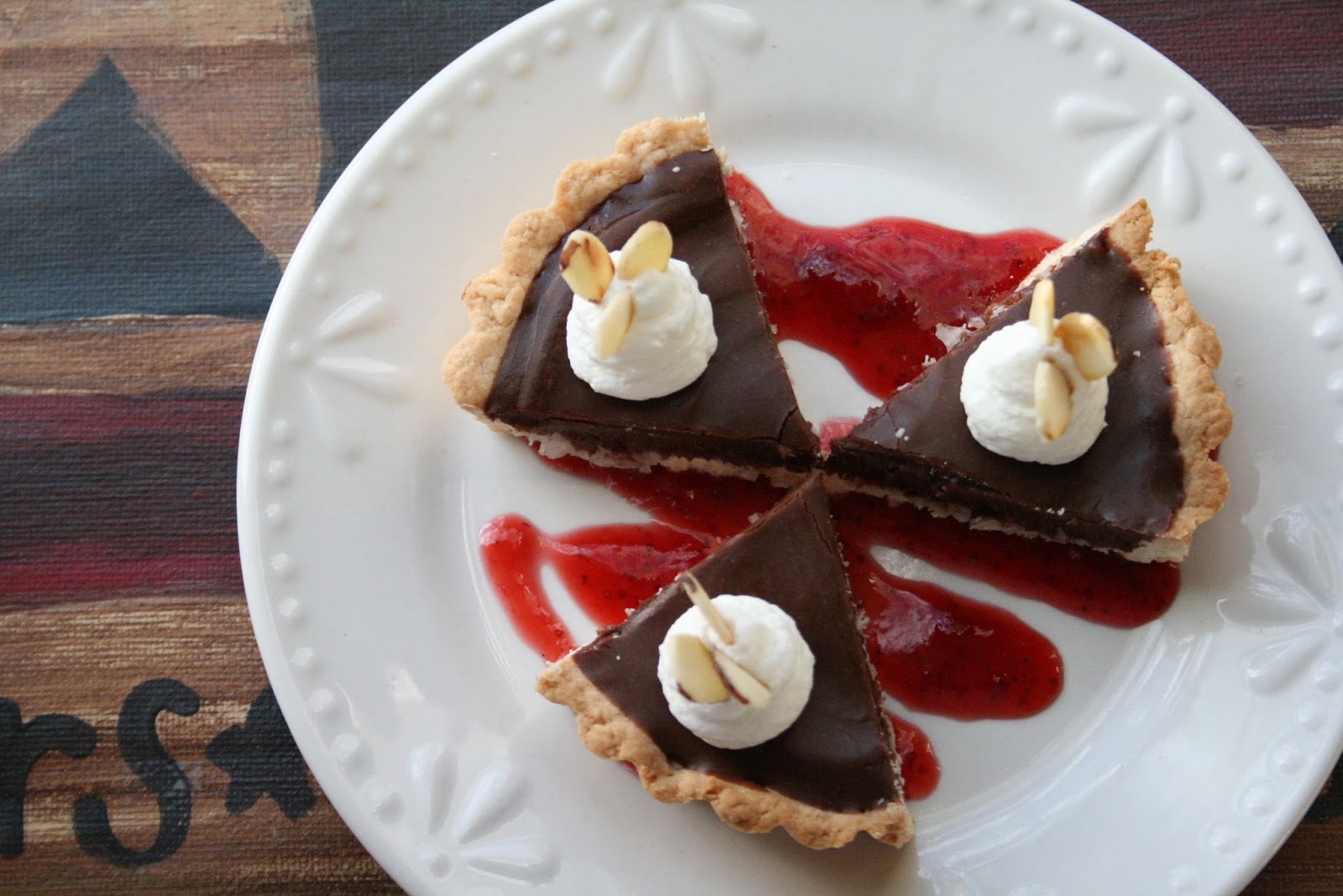 tune 'n fork Almond Joy Tarts