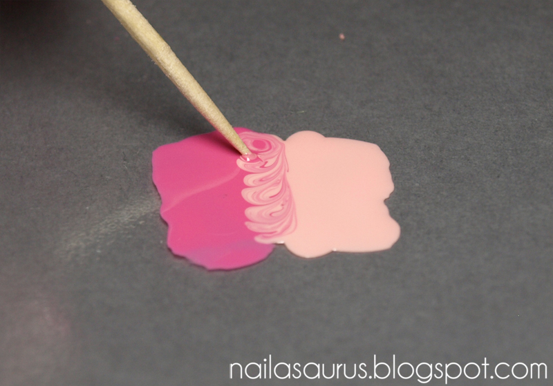 Ombre Nails Nail Art Tutorial. Step 4. Take your sponge and dab it directly