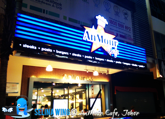 Anmour Cafe Concept Taman Sutera Utama Skudai Johor Bahru Selina Wing Deaf Geek Blogger
