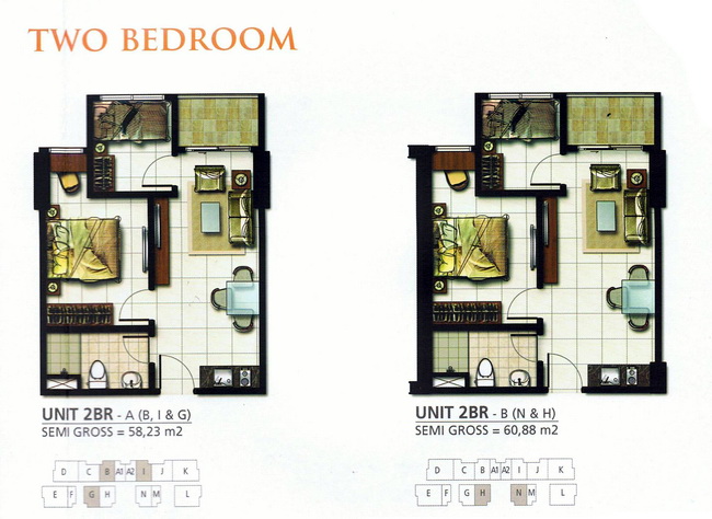 Two Bedrooms