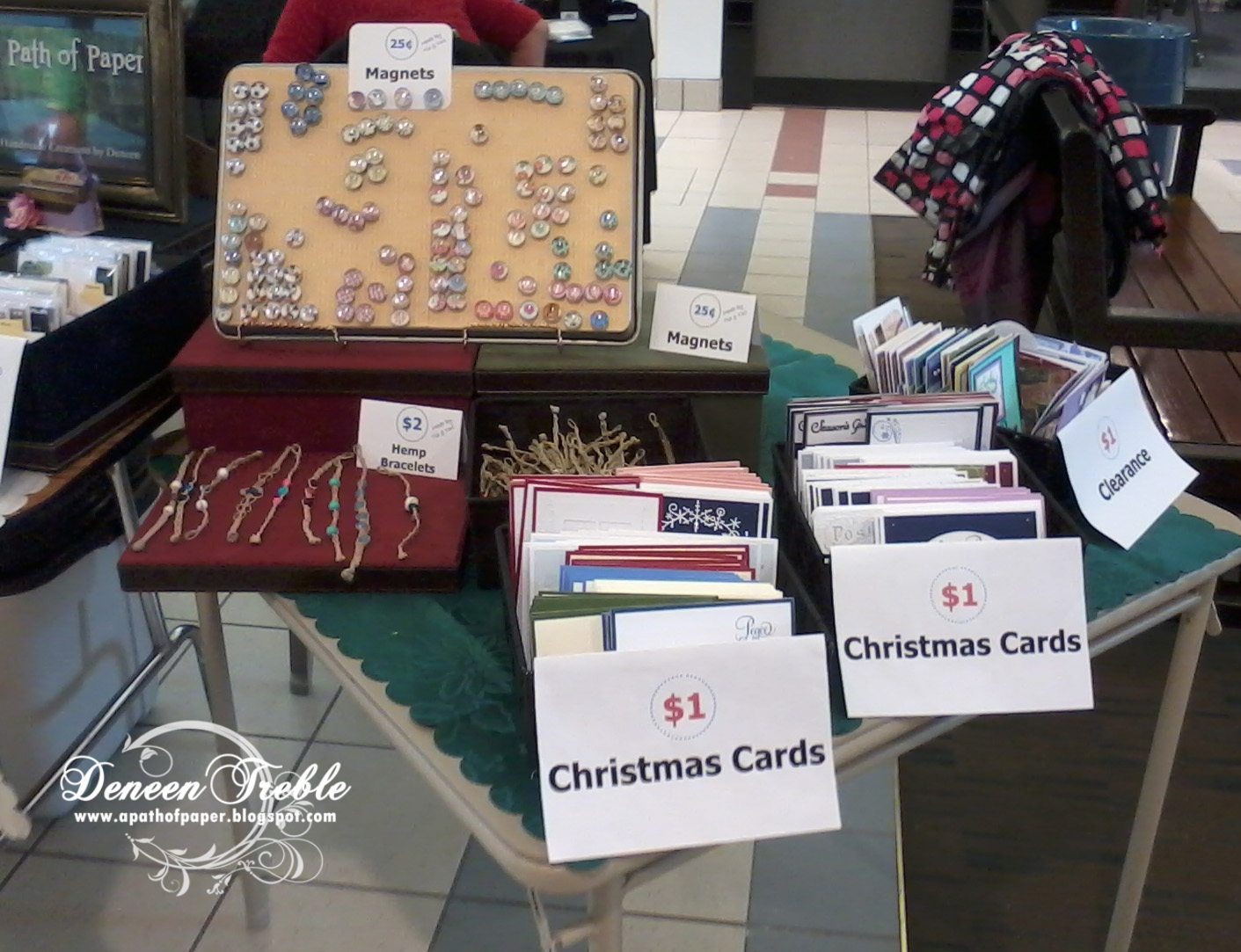 A Path of Paper Craft Show Goodies