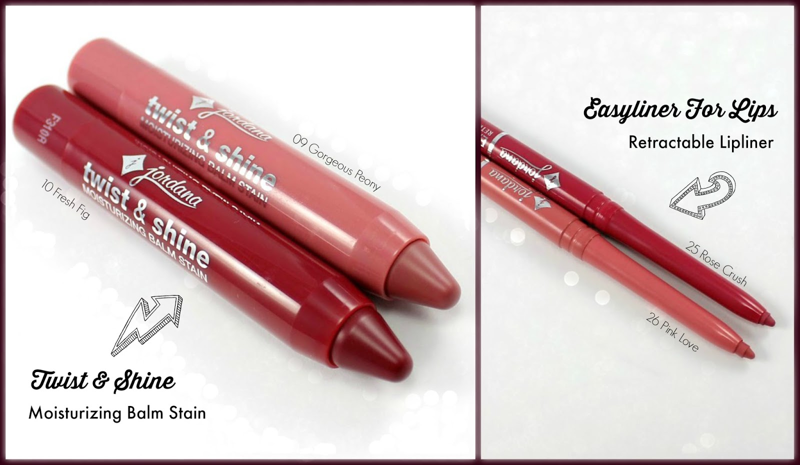 Liquid Jelly [Review+Swatch] Jordana 2015 Modern Matte Lipstick Collection, Balm Stains, & Lip