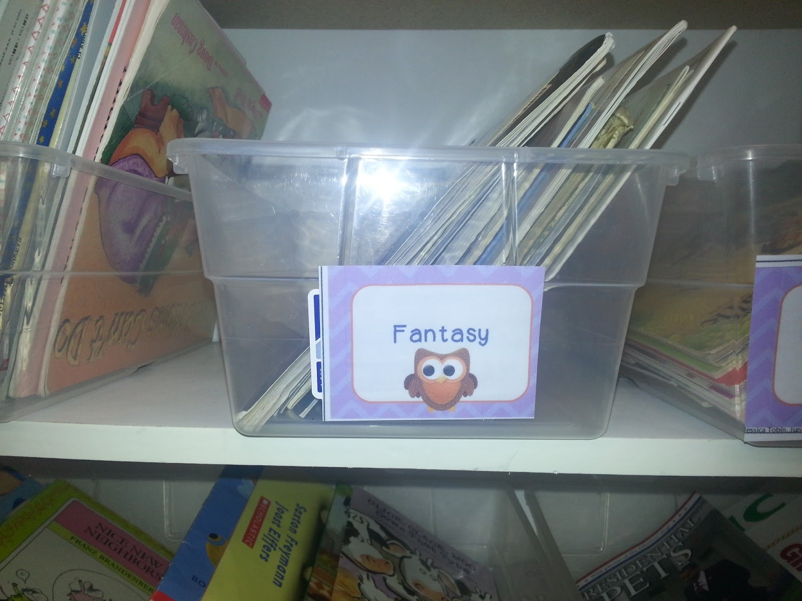 Organizing Book Bins in Your Classroom Library Elementary Nest