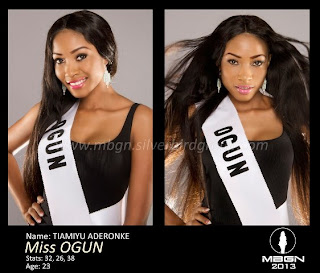 2013 Most Beautiful Girls In Nigeria 36 States Miss+OGUN+Niaja+Gaga