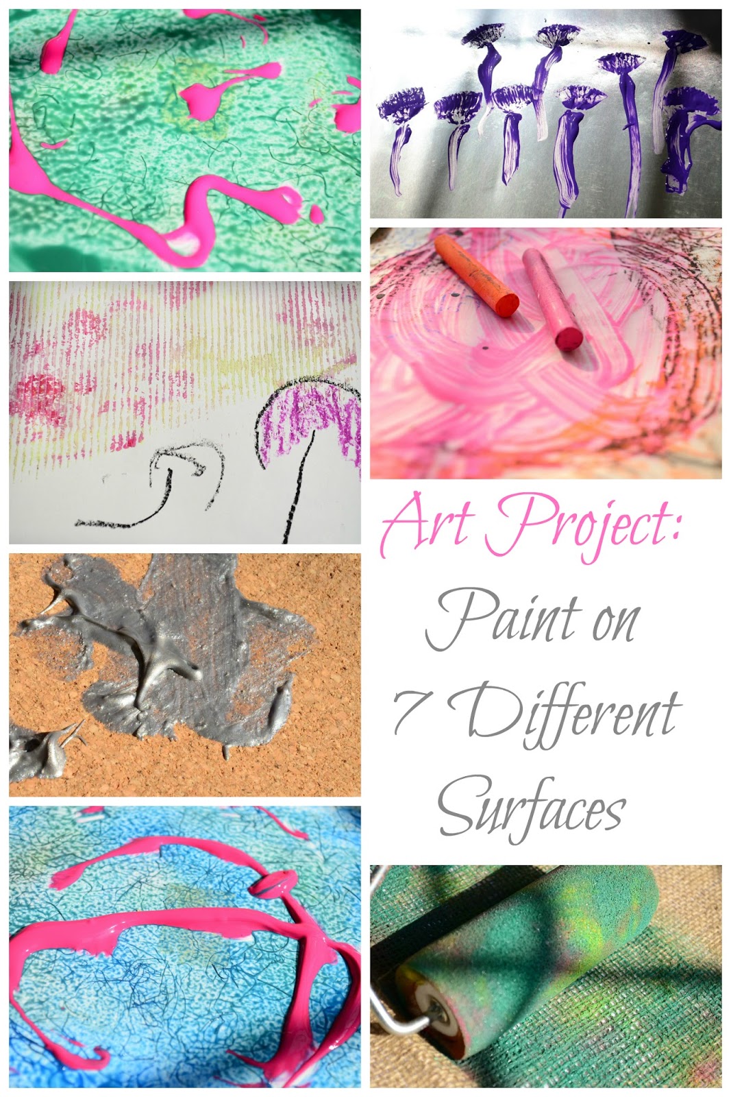 Practical Mom Art on 7 Different Surfaces