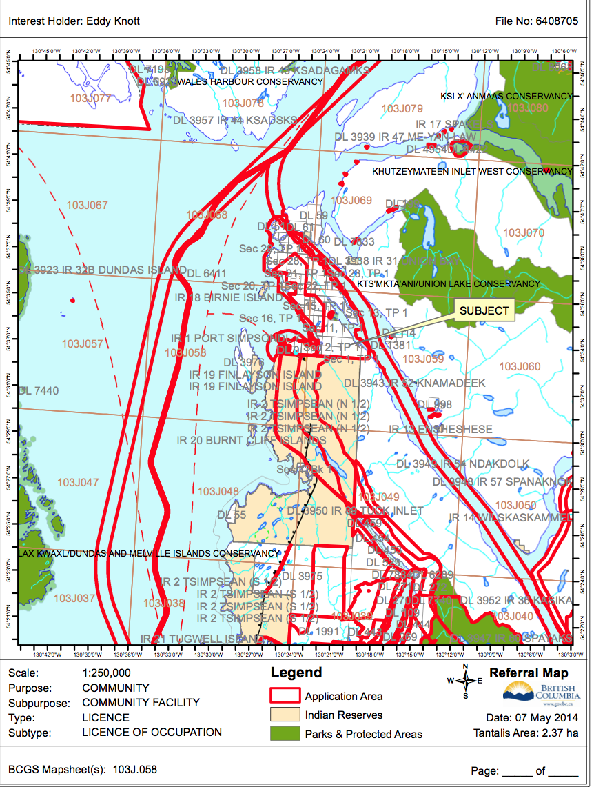 North Coast Review RV Park proposed for Crown Land near Lax Kw'alaams