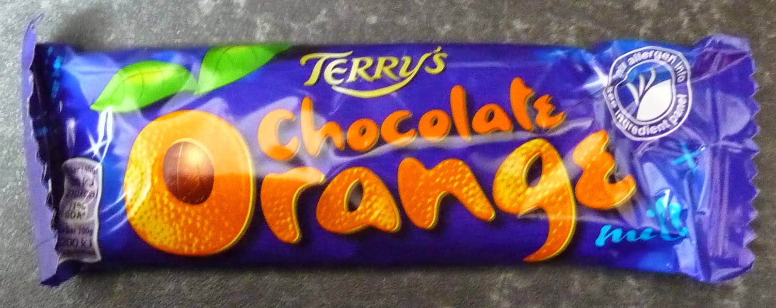 Something to look forward to Terry's Chocolate Orange (milk bars)