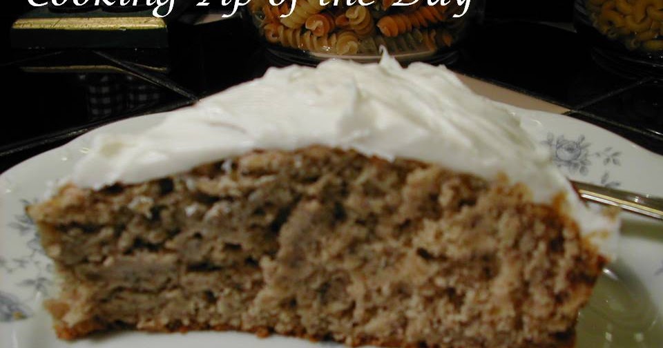 Cooking Tip of the Day Banana Snack Cake