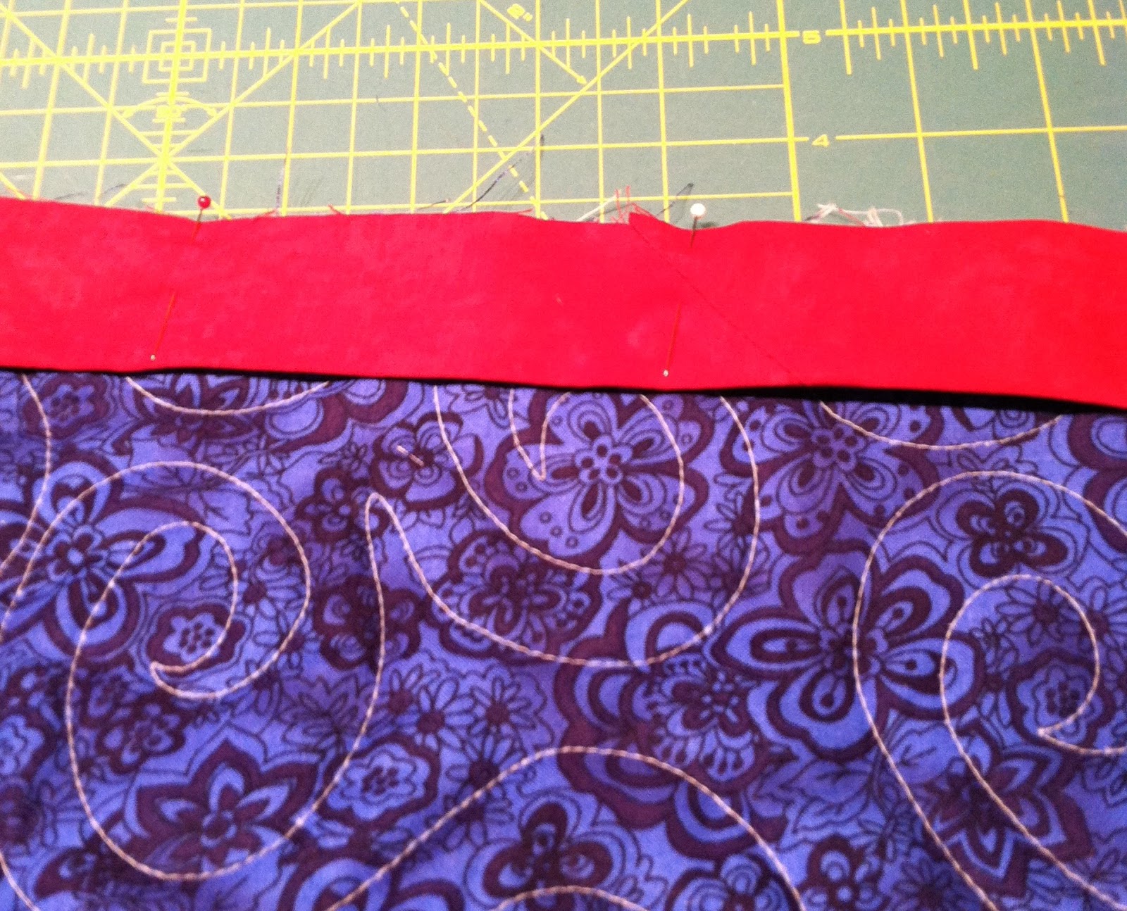 Everyone Deserves a Quilt Flange Binding Tutorial Picture Heavy