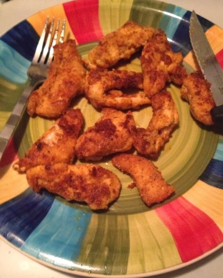 Kate's Keto Cookbook Almond Flour Chicken Strips