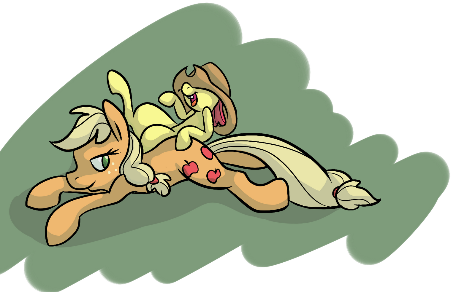 Pony stuff you're looking forward to. 40337+-+apple_bloom+applejack+artist-ponygoggles+sisters