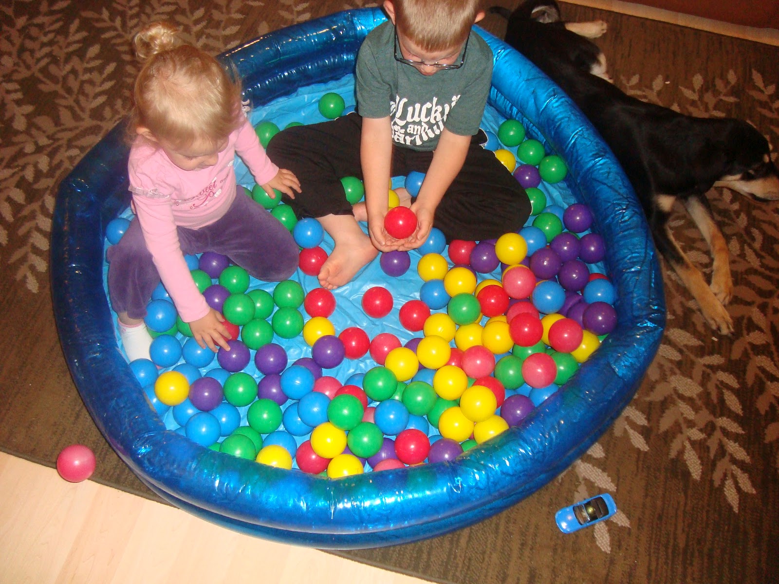 What Shall We Do Today?Life as an Air Force Family Home Made Ball Pit