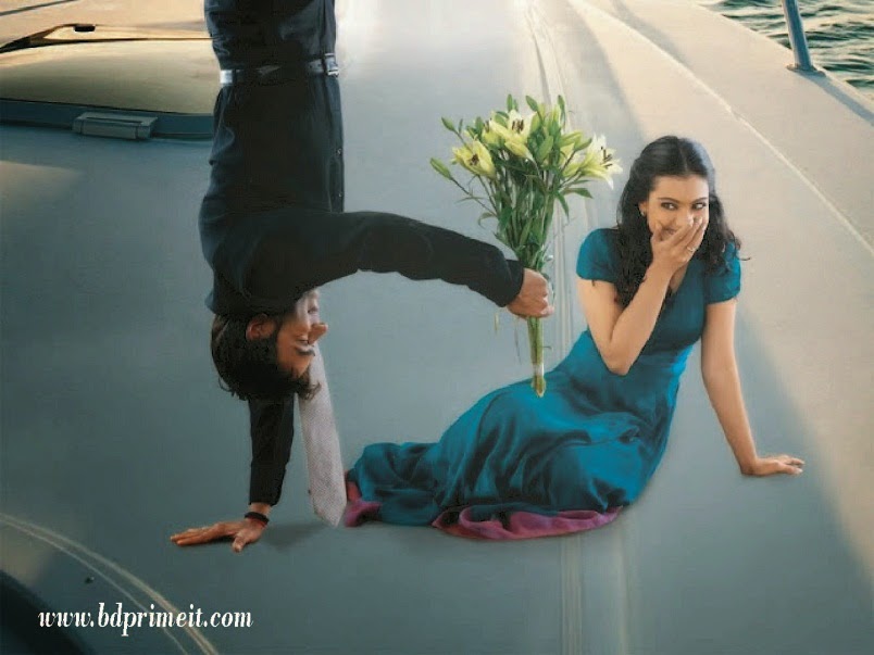 Kajol Ajay Devgan Romantic Scene