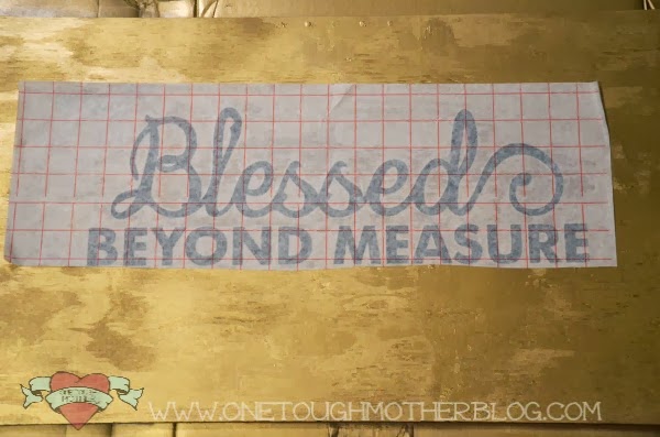Silhouette Thanksgiving Blessing Board tutorial by http://www.sweetteaandsavinggraceblog.com