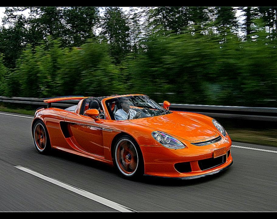 Orange Porsche Carrera Gt Cool Wallpaper For Iphone