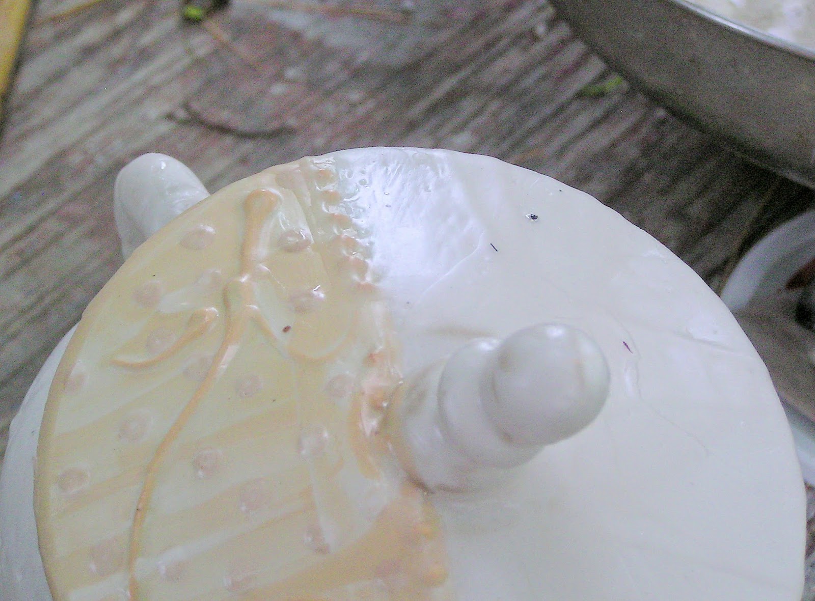 Fine Mess Pottery Embedded Glaze Decoration